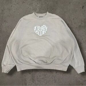 Playboy By PacSun Sweatshirt Women’s Brown Long Sleeve Pullover One Size